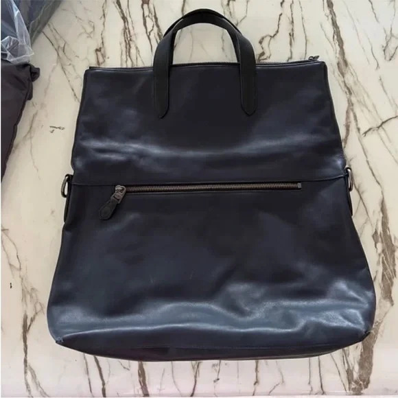 Coach Blue and Black Messenger Bag with Futuristic Design - Picture 3 of 8